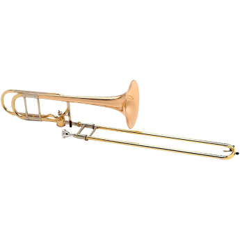 Antoine Courtois Paris AC420BH Legend Series Hagmann F-Attachment Trombone AC420BH Lacquer Yellow Brass Bell