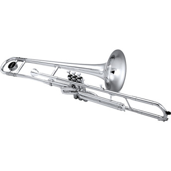 Jupiter 530 Series C Valve Trombone Silver Yellow Brass Bell