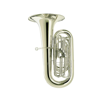 Amati ABB 621 Series 4-Valve 4/4 BBb Tuba ABB 621S Silver