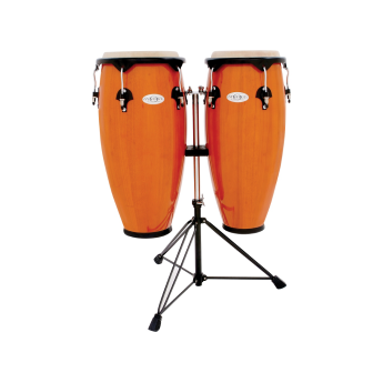 Toca Synergy Conga Set with Stand Amber