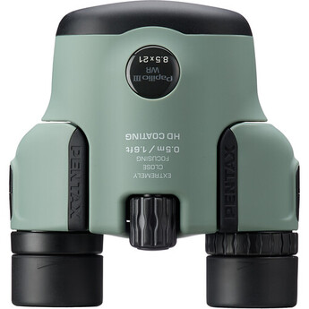 Pentax 8.5x21 Papilio III WR Binoculars (Olive) — thumbnail 3