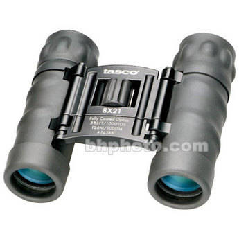 Tasco 8x21 Essentials Binocular (Black)