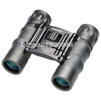 Tasco 12x25 Essentials Binocular (Black, Clamshell Packaging)