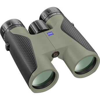 Zeiss 10x42 Terra ED Binoculars (Black & Velvet Green/Gray)