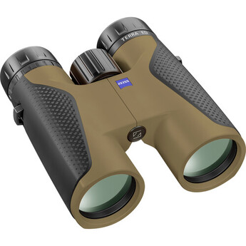 Zeiss 10x42 Terra ED Binoculars (Black & Coyote Brown)