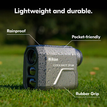 Nikon CoolShot 20 GIII 6x20 Golf Laser Rangefinder — thumbnail 13