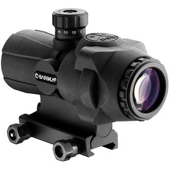 Barska AR-X Pro 3x30 Prism Scope (Illuminated Cross-Dot Reticle, Black)