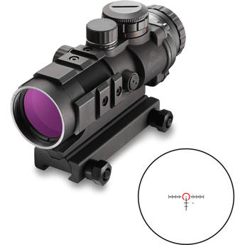 Burris optics 3x32 AR-332 Rifle Sight (Red-Green Ballistic 3x Reticle, Matte Black)