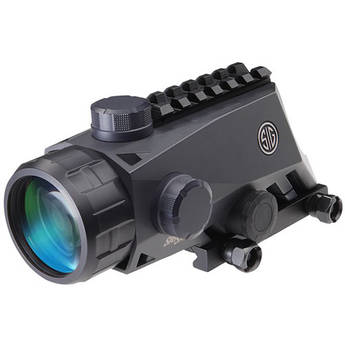 Sig sauer 4x30 Bravo4 Red Dot Wide Field Battle Sight (300 Blackout Horseshoe-Dot Illuminated Reticle)