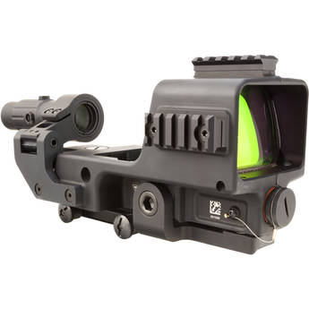 Trijicon MGRS Machine Gun Reflex Sight (3 MOA Red Dot Reticle, 3x Magnifier)