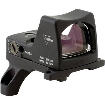 Trijicon RM01 RMR Type 2 LED Reflex Sight with RM35 Mount (3.25 MOA Red Dot, Matte Black)