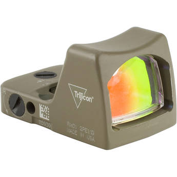 Trijicon RM01 RMR Type 2 LED Reflex Sight (3.25 MOA Red Dot, Cerakote Flat Dark Earth)