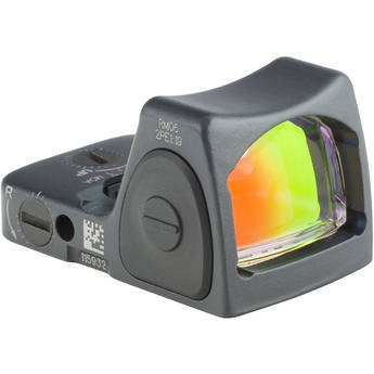Trijicon RM06 RMR Type 2 Adjustable LED Reflex Sight (3.25 MOA Red Dot, Cerakote Sniper Gray)