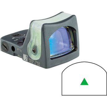 Trijicon RM08 Dual-Illuminated RMR Reflex Sight (Green Reticle, Sniper Gray)