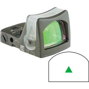 Trijicon RM08 Dual-Illuminated RMR Reflex Sight (Green Reticle, OD Green)