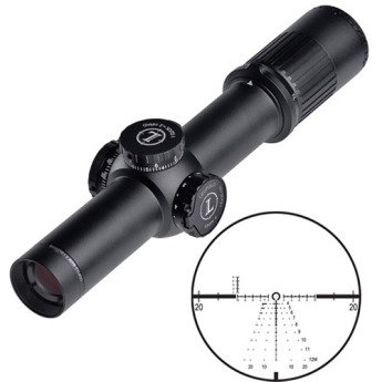 Leupold Mark 6 1-6x20 M6C1 Side Focus Parallax Riflescope (Illuminated CMR-W 5.56 Reticle)