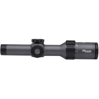 Sig sauer 1-6x24 TANGO6 Side Focus Tactical Riflescope (HellFire 3 Gun Illuminated Reticle, Graphite)