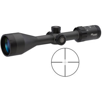 Sig sauer 3-9x50 WHISKEY3 Riflescope (QuadPlex Reticle, Matte Black)