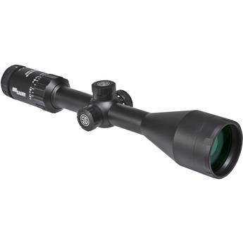 Sig sauer 4-12x50 WHISKEY3 Riflescope (QuadPlex Reticle, Matte Black)