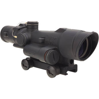 Trijicon 3.5x35 ACOG Riflescope (Red LED Illuminated.308 Horseshoe Reticle, With Thumbscrew Mount)