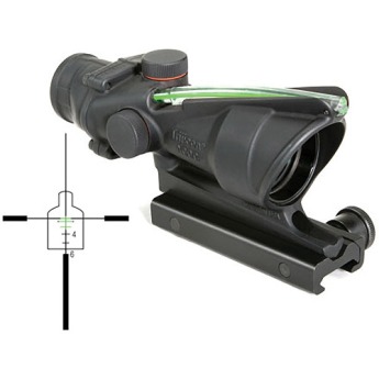 Trijicon 4x32 ACOG Dual-Illuminated Riflescope (Matte Black, Green Crosshair)