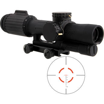 Trijicon 1-6x24 VCOG Riflescope ( Segmented Circle .308/175 Illuminated Reticle, Thumbscrew Mount)