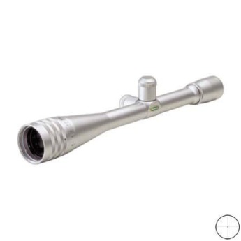 Weaver 36x40 T-36 Target/Varmint Waterproof & Fogproof Riflescope (0.6-Degree Angle of View) with an Adjustable Objective and 1/8 MOA Dot Reticle - Silver