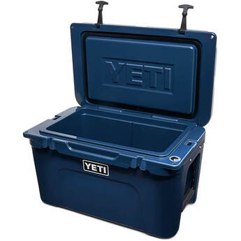 Yeti Tundra 45 Hard Cooler - Navy — thumbnail 3