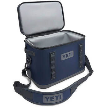 Yeti Hopper Flip 18 Soft Cooler - Navy — thumbnail 4