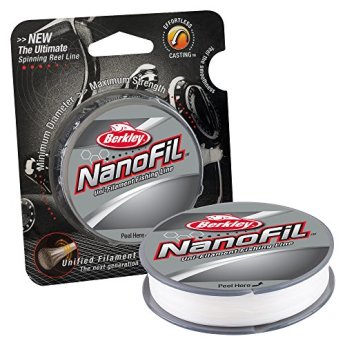 Berkley Nanofil Uni-Filament 17Lb 300Yd Clear Mist, NF30017-CM