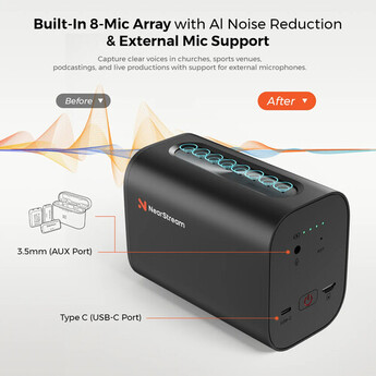 NearStream VM33 Pro True 4K Wireless Streaming Camera — thumbnail 2