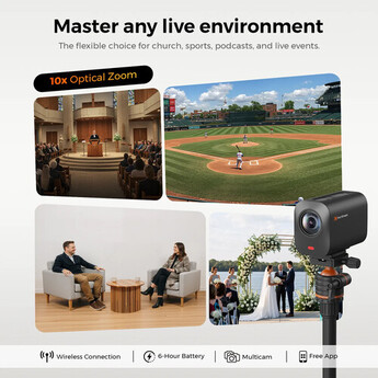 NearStream VM33 Pro True 4K Wireless Streaming Camera — thumbnail 3