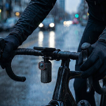 RIPOON Q100E 2K Bicycle Camera Combo with Q10 Light — thumbnail 12