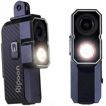 RIPOON Q101 Pro Front Light Bicycle Dash Cam
