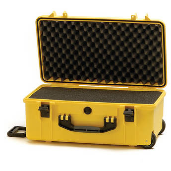 HPRC 2550 Wheeled Hard Case with Cubed Foam Interior (Yellow)