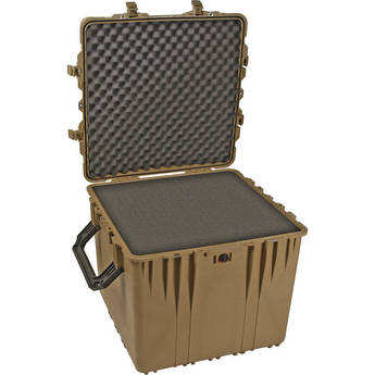 Pelican 0340 Cube Case with Foam (Desert Tan)