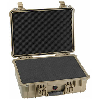 Pelican 1520 Case with Foam (Desert Tan)