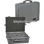 Pelican 1604 Waterproof 1600 Case with Dividers (Silver)