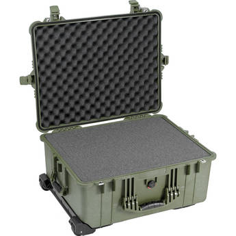 Pelican 1610 Case with Foam (Olive Drab Green)