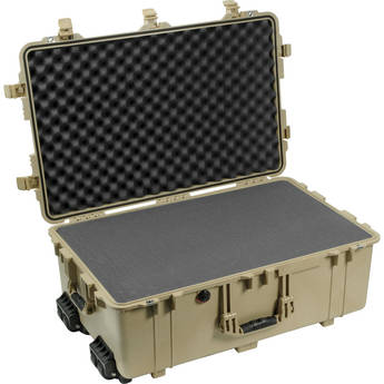 Pelican 1650 Case with Foam (Desert Tan)