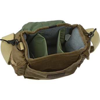 Domke F-8 Small Shoulder Bag- Ruggedwear (Brown) — thumbnail 2