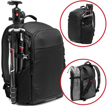 Manfrotto Advanced Befree III 15L Camera Backpack (Black) — thumbnail 12