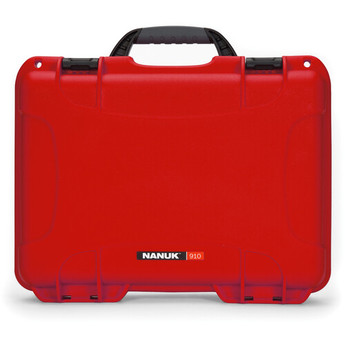 Nanuk 910 Hard Utility Case without Insert (Red)