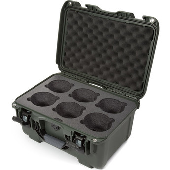 Nanuk 918 6-Lens Case with Foam Insert (Olive)