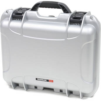 Nanuk 920-2005 Case with Padded Divders (Silver)