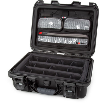 Nanuk 920 Series Case with Lid Organizer and Dividers (Black)
