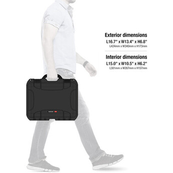 Nanuk 920 Series Case with Lid Organizer and Dividers (Black) — thumbnail 8