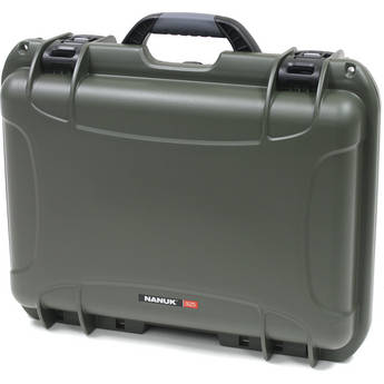 Nanuk 925-1006 Case with Cubed Foam (Olive)