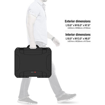 Nanuk 930 Case with Lid Organizer and Dividers (Black) — thumbnail 7