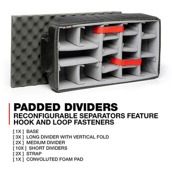Nanuk Protective 935 Case with Padded Dividers (Black) — thumbnail 5
